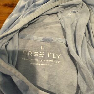 Free Fly Apparel Light Blue Men's Hoodie
